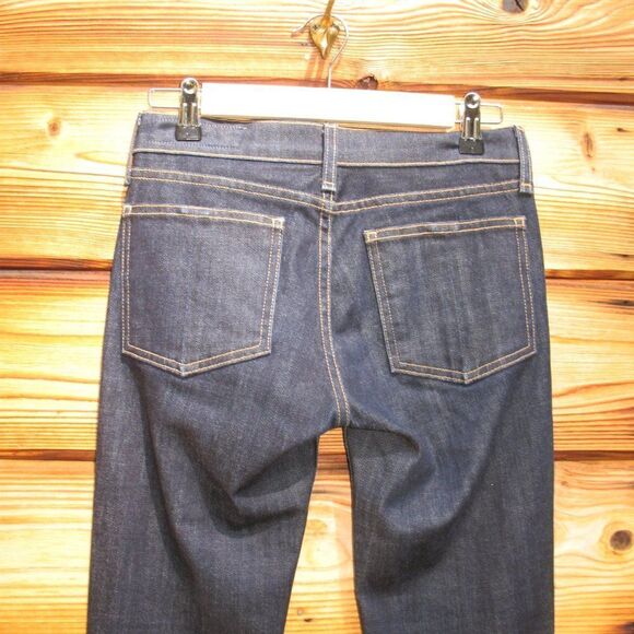Rag & Bone Stiletto Boot Cut Jeans in Drk Rinse 24 Tall - Picture 6 of 9